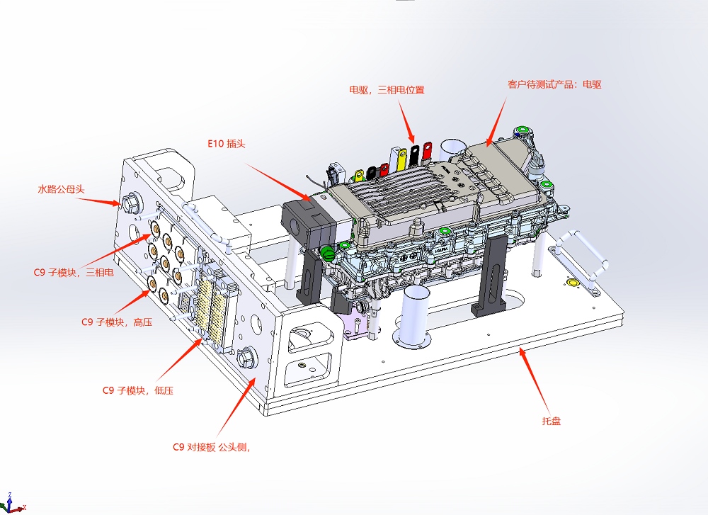 C9對(duì)接板集成托盤 C9對(duì)接板集成托盤