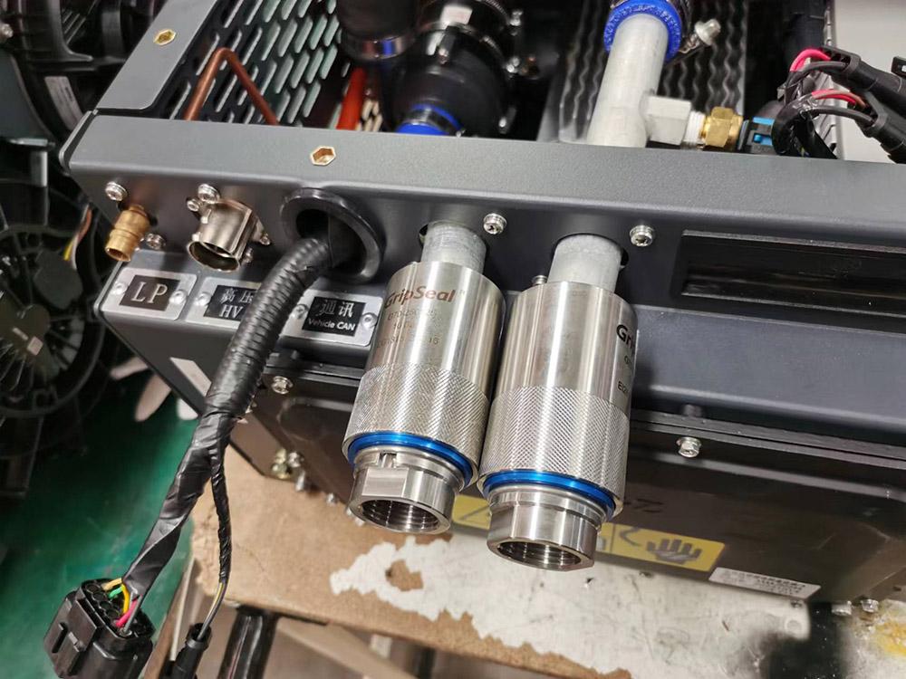 大型車用空調(diào)氣密測(cè)試接頭方案